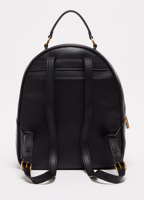 Black Women's Liu Jo Eco-Friendly Backpacks | ZUB-065431