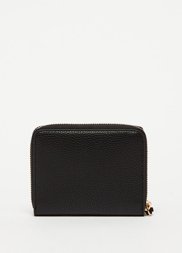 Black Women's Liu Jo Eco-Friendly With Charm Wallets | EOR-096482