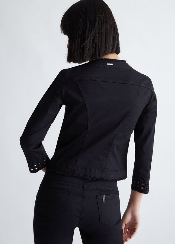 Black Women's Liu Jo With Lace Jackets | FSO-932450