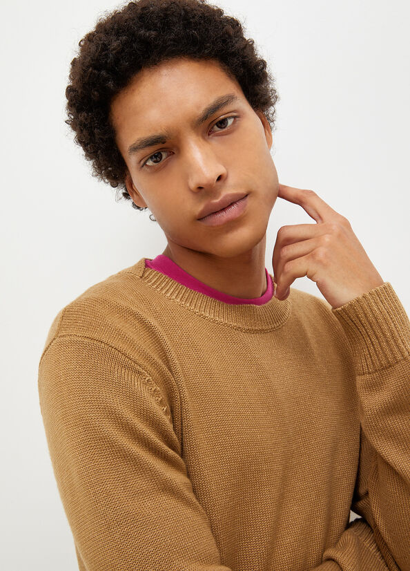 Brown Men's Liu Jo Cotton And Sweaters | EOW-736150