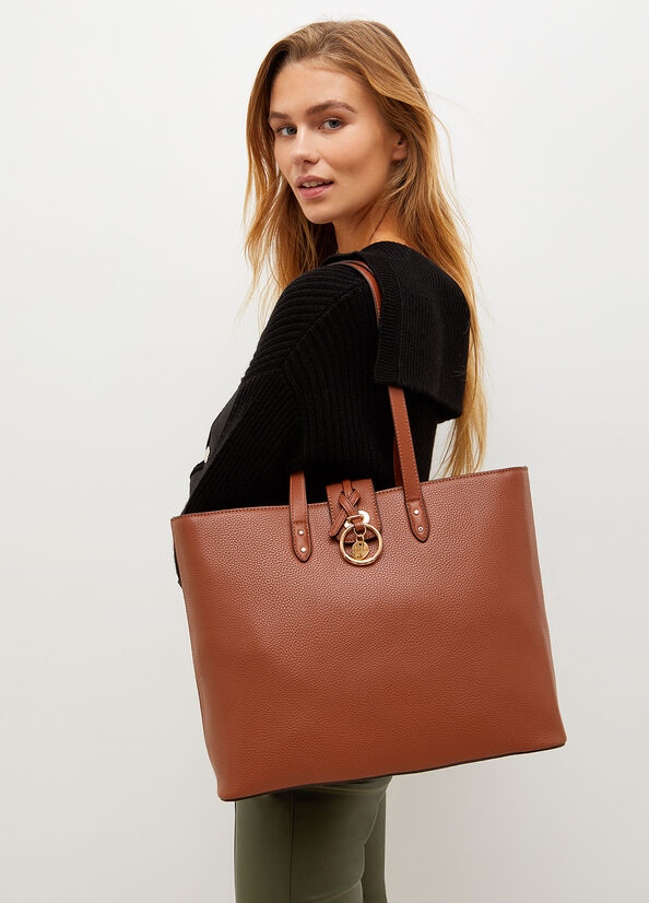 Brown Women\'s Liu Jo Eco-Friendly Shoulder Bags | OKV-269831