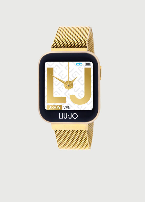 Gold Men\'s Liu Jo Smart Watches | TFU-521073