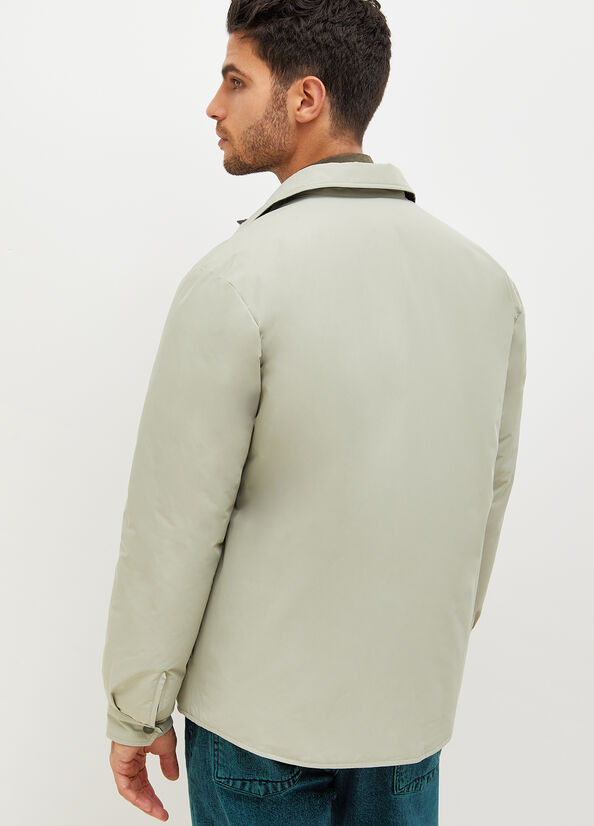 Olive Men's Liu Jo Reversible Over Jackets | HEW-416973