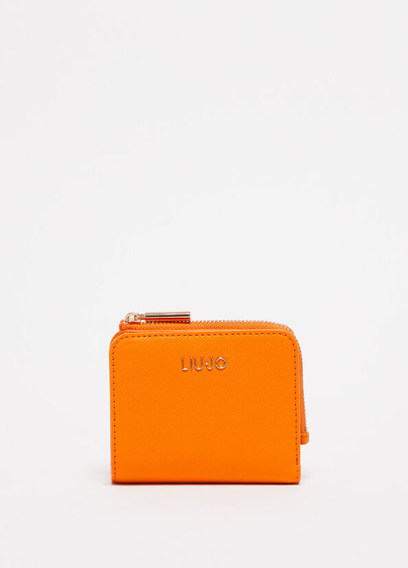 Orange Women\'s Liu Jo Eco-Friendly Wallets | UET-374619