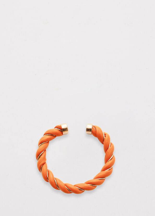 Orange Women\'s Liu Jo Torchon-Effect Bracelet Jewelry | CAN-714398