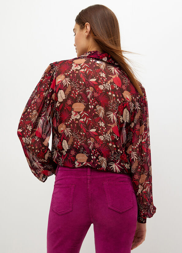 Pink Women's Liu Jo Printed Shirts | UWC-916783