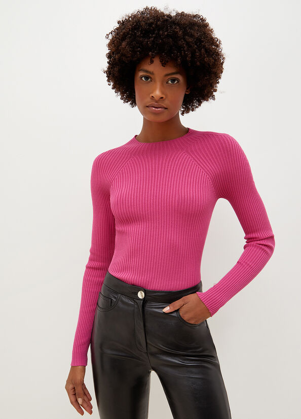 Pink Women\'s Liu Jo With Cut-Outs Sweaters | HVP-506491