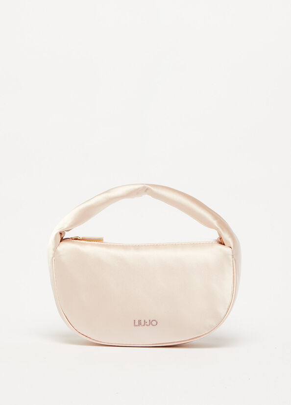 Pink Women's Liu Jo With Logo Handbag | WCE-640837