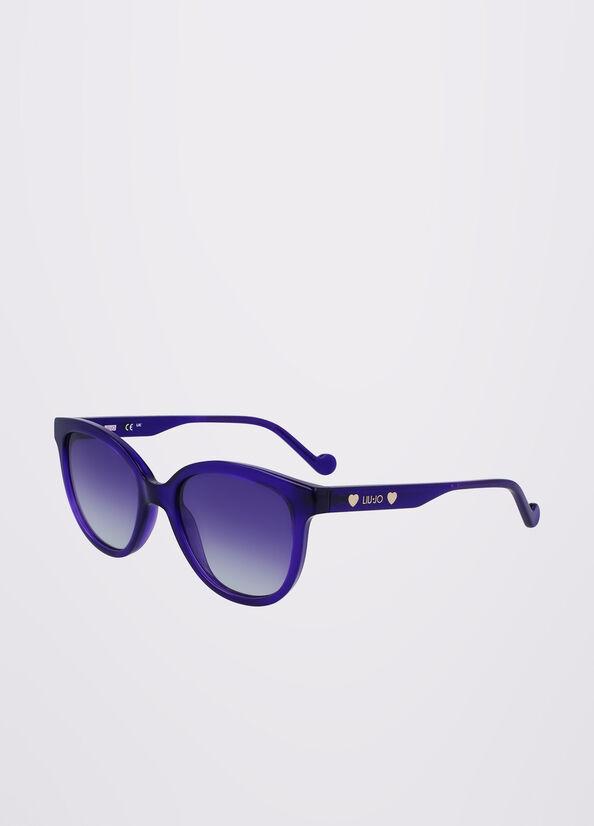 Purple Women's Liu Jo Butterfly Sunglasses | XDQ-098746