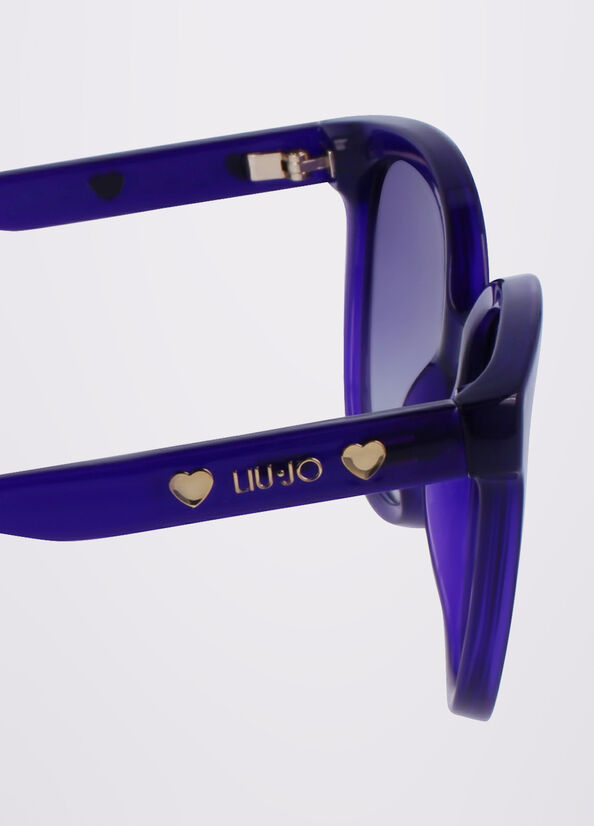 Purple Women's Liu Jo Butterfly Sunglasses | XDQ-098746