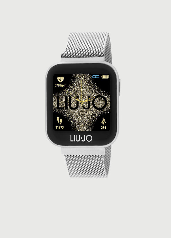 Silver Men\'s Liu Jo Smart Watches | SGU-135972