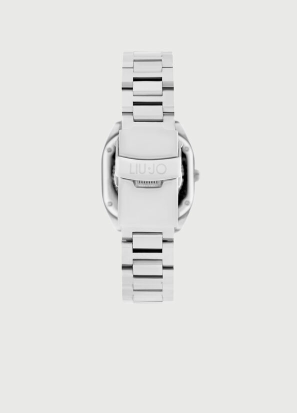 Silver Women's Liu Jo Steel With Diamantés Watches | OBW-740586