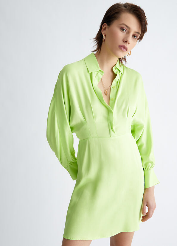 Green Women's Liu Jo Eco-Friendly Dress | RFH-548692