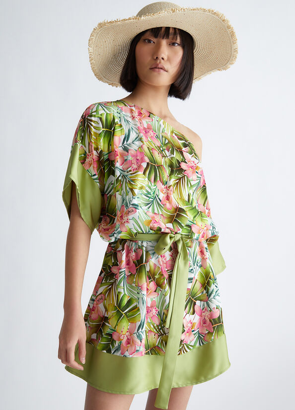 Green Women's Liu Jo Floral Dress | IMG-782301